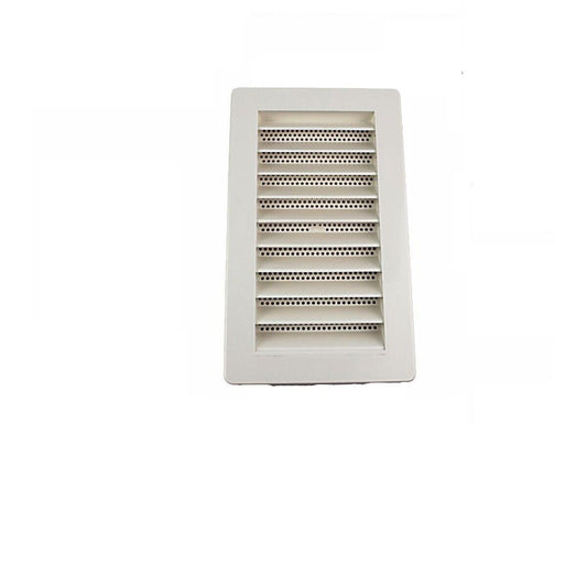 GRIGLIA DI AERAZIONE IN PLASTICA 14X24 CM VENTILAZIONE AMBIENTI E CUCINE 63059