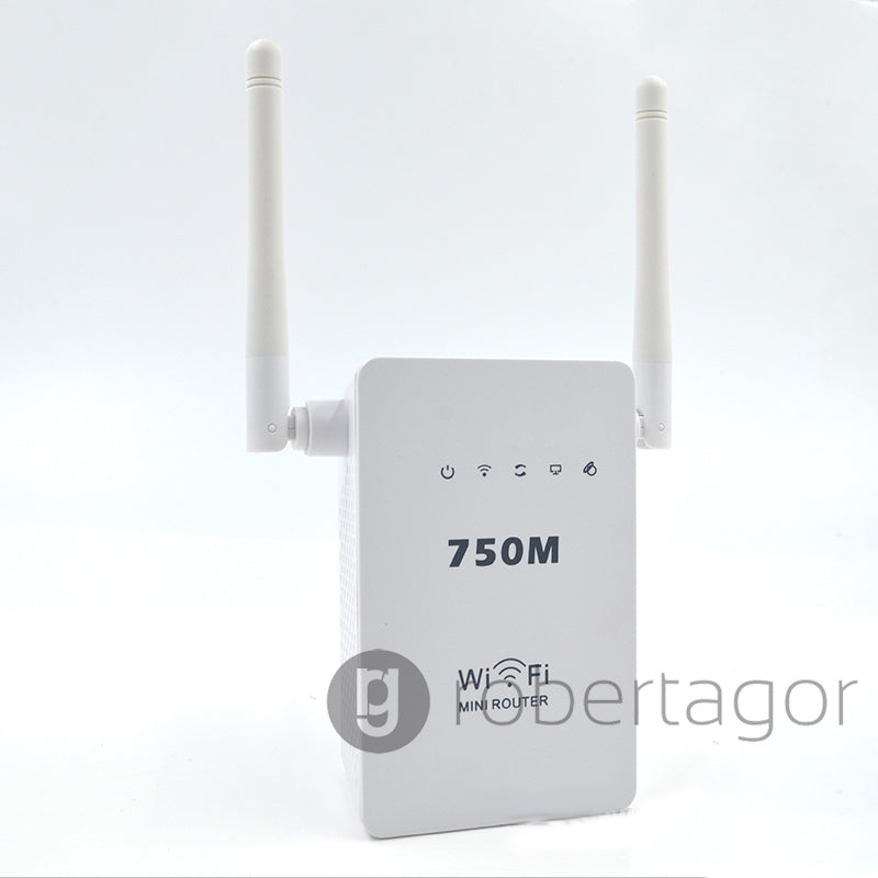 MINI ROUTEUR SANS FIL N FONCTION WPS POINT D'ACCÈS ET RÉPÉTEUR WIFI 750 MBPS