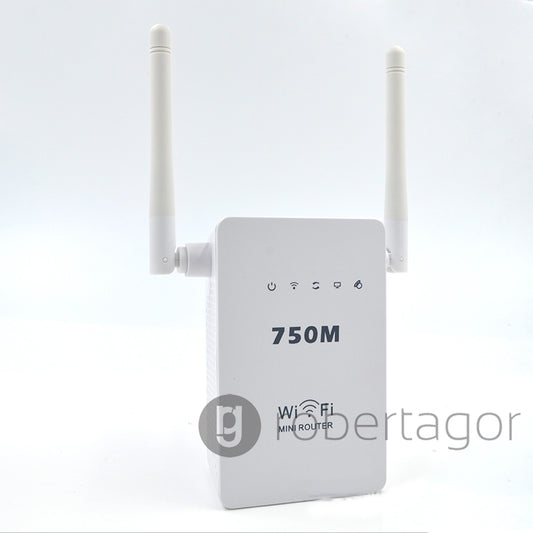 MINI ROUTEUR SANS FIL N FONCTION WPS POINT D'ACCÈS ET RÉPÉTEUR WIFI 750 MBPS