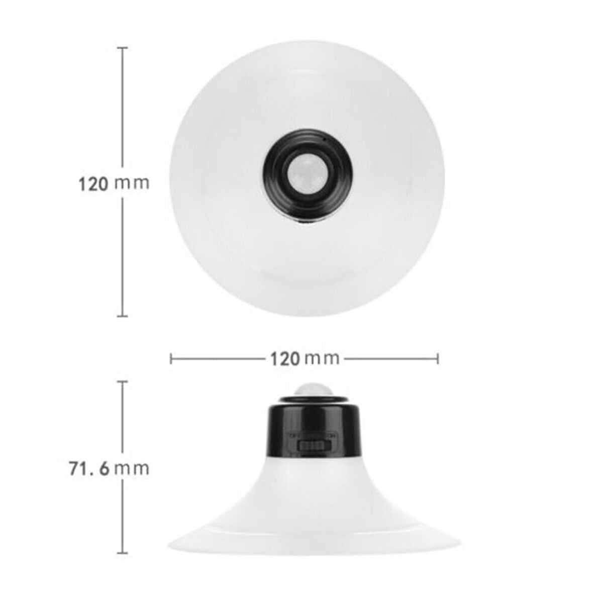 VEILLEUSE LED PORTABLE RECHARGEABLE AVEC VENTOUSE DÉTECTEUR DE MOUVEMENT ALLÉE