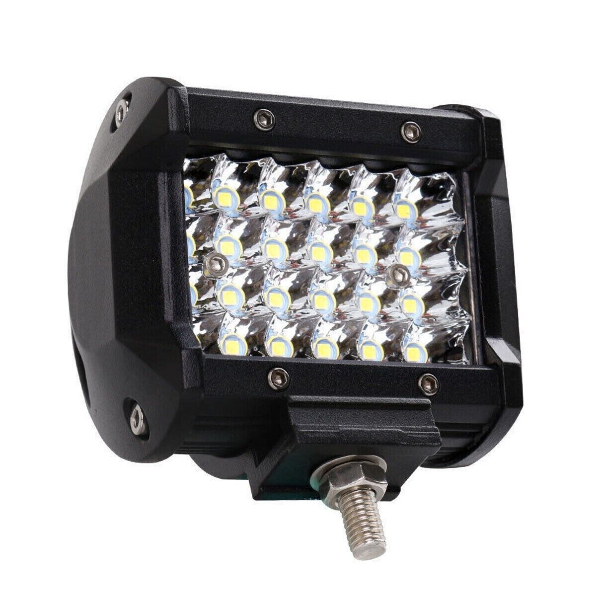 FARO SUPPLEMENTARE PROFONDITA' AUTO FUORISTRADA QUOD 12V 24 LED 72W 6000K IP68