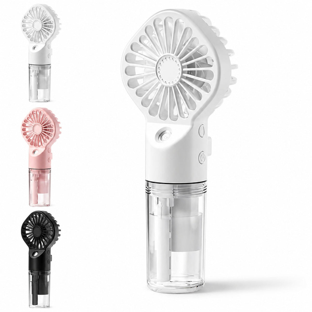 VENTILATEUR PORTATIF AVEC SPRAY RECHARGEABLE USB MINI VENTILATEUR HUMIDIFICATEUR AS-07115