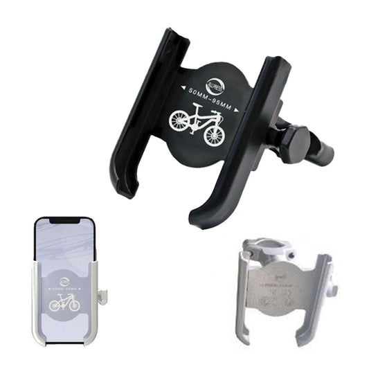 SUPPORT TÉLÉPHONE smartphone VÉLO MOTO ALLIAGE MÉTALLIQUE BRIDE GUIDON AS-04530