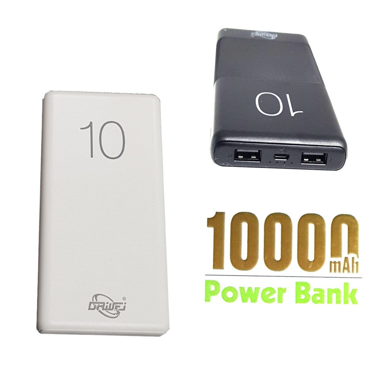 POWERBANK 10000 MAH PORTATILE CARICA BATTERIE RICARICA RAPIDA MICRO USB LD-9081