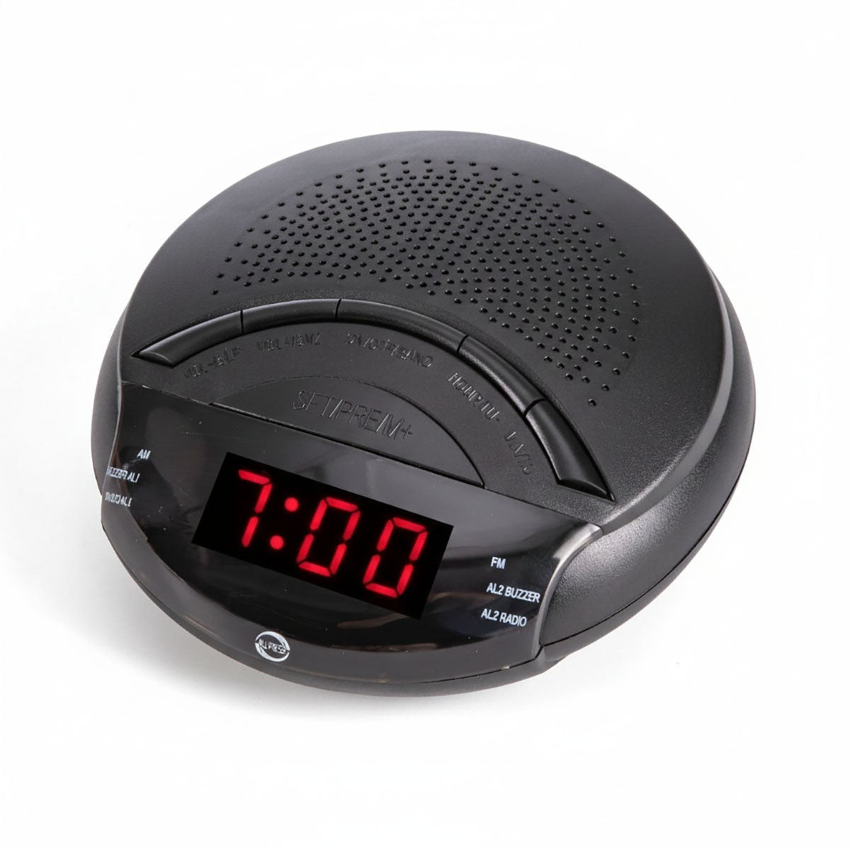 RADIO SVEGLIA DIGITALE DISPLAY LED ROSSO RADIOSVEGLIA OROLOGIO COMODINO FM 06720
