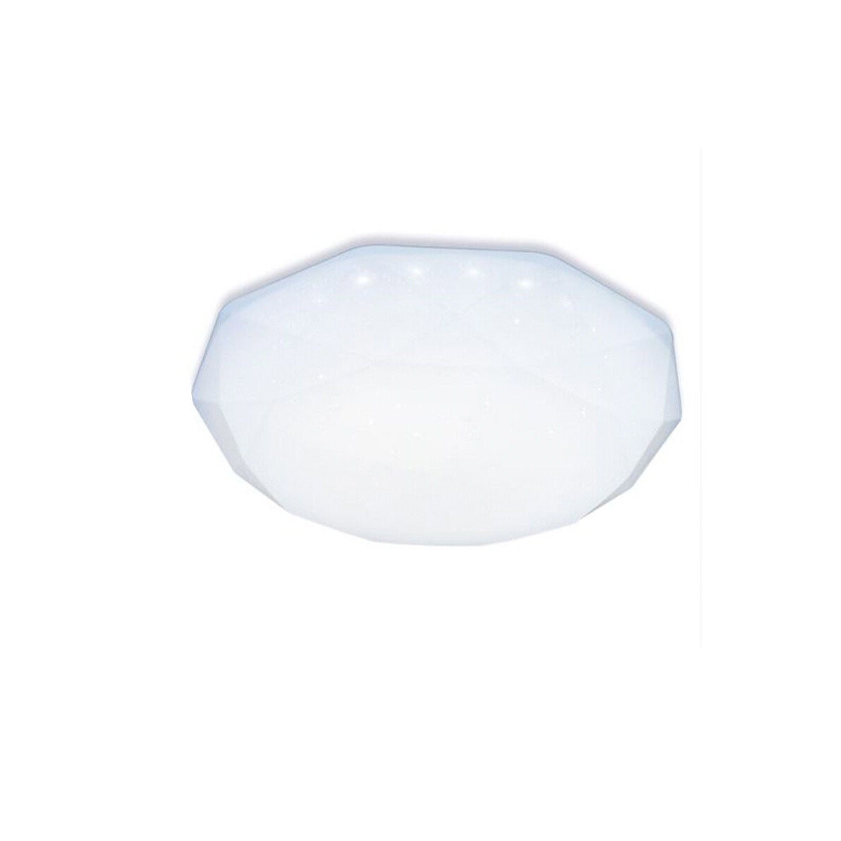PLAFONIERA LED 60W 3000K 4000K 6500K LUCE REGOLABILE STILE DIAMANTE 31600