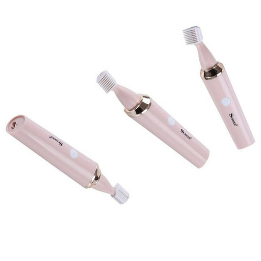 DEPILATORE EPILATORE RASOIO TRIMMER SOPRACCIGLIA RICARICABILE GAMBE DONNA SK-219