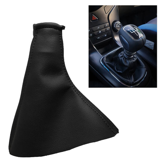 SOUFFLET LEVIER DE VITESSE EN SIMILI CUIR VOITURE 140MM DM HOUSSE DE RECHANGE VITESSES