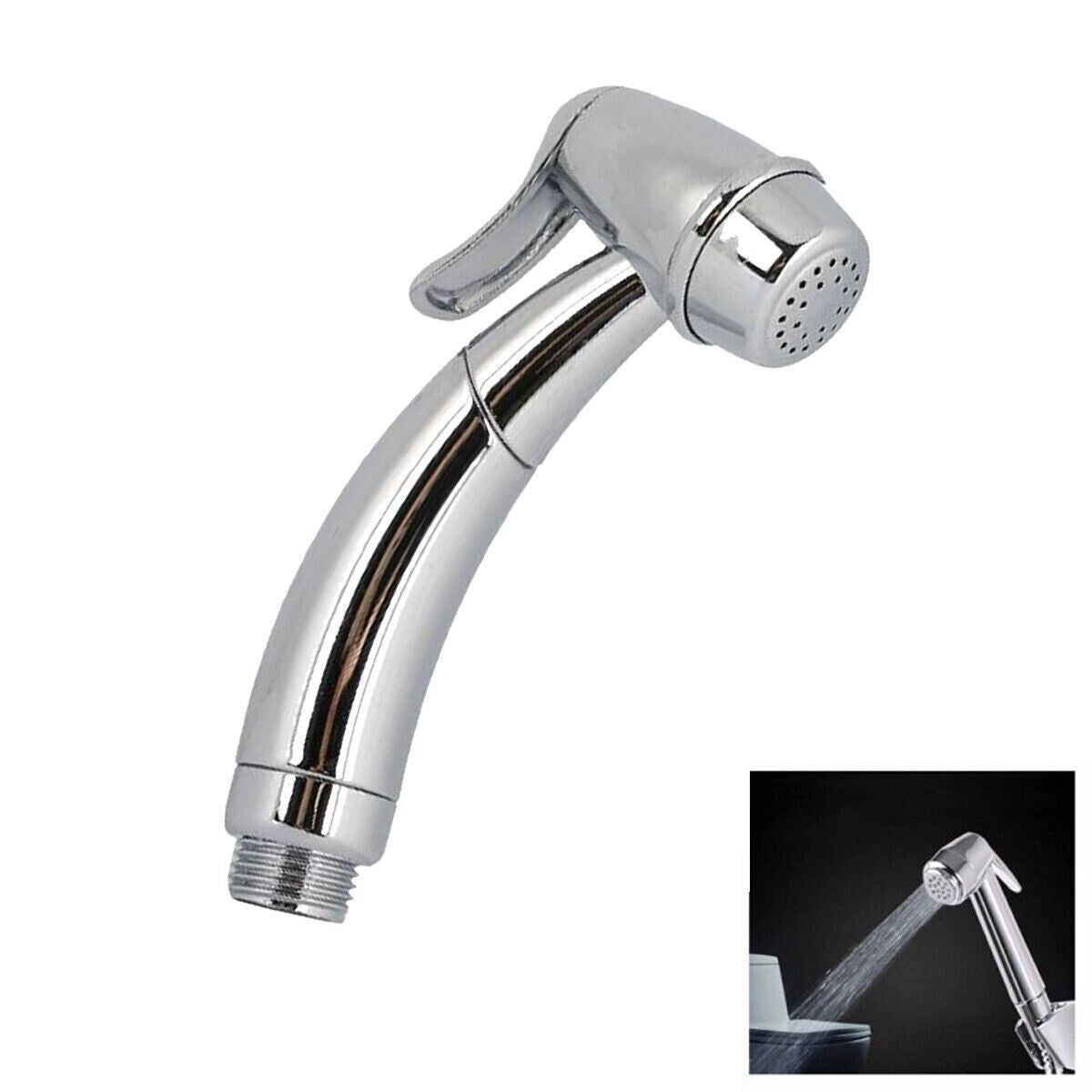 DOCCETTA RICAMBIO IDROSCOPINO CROMATA ABS WC BIDET CON ATTACCO 1/2" 03441