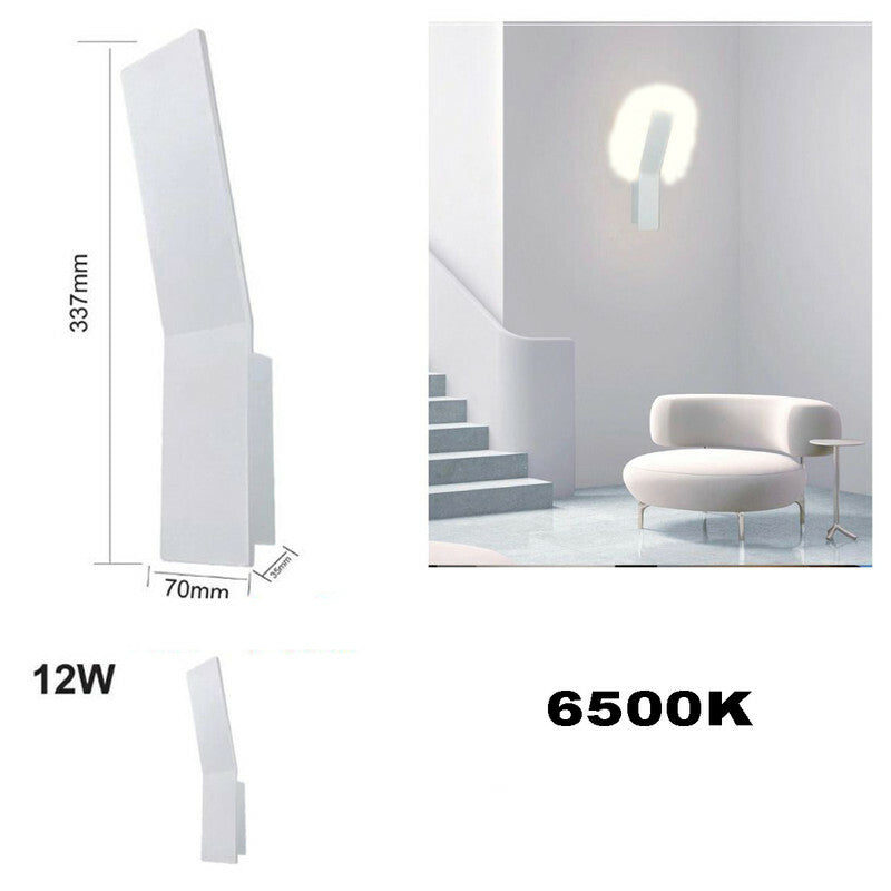 APPLIQUE MURALE LED 12W LAMPE MURALE DESIGN MODERNE LUMIÈRE FROIDE 6500K FD-14