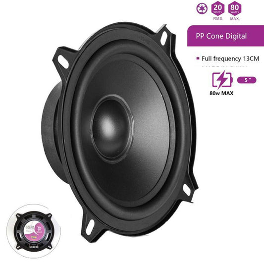 HAUT-PARLEUR DE VOITURE AUDIO 13 CM 20W RMS ET 80W MAX SPEAKER CTC-507
