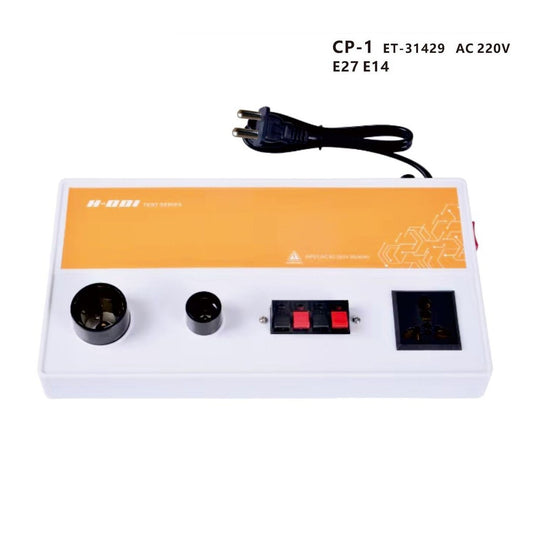 TESTEUR DE BANC APPLIQUE POUR AMPOULES E27 E14 LED À 2 VOIES