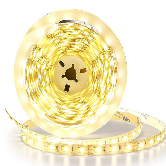 BANDE LED 5M LUMIÈRE CHAUDE 3000K 12V 1500LM 15W 5730 FLEXIBLE SIMPLE TE-B0486