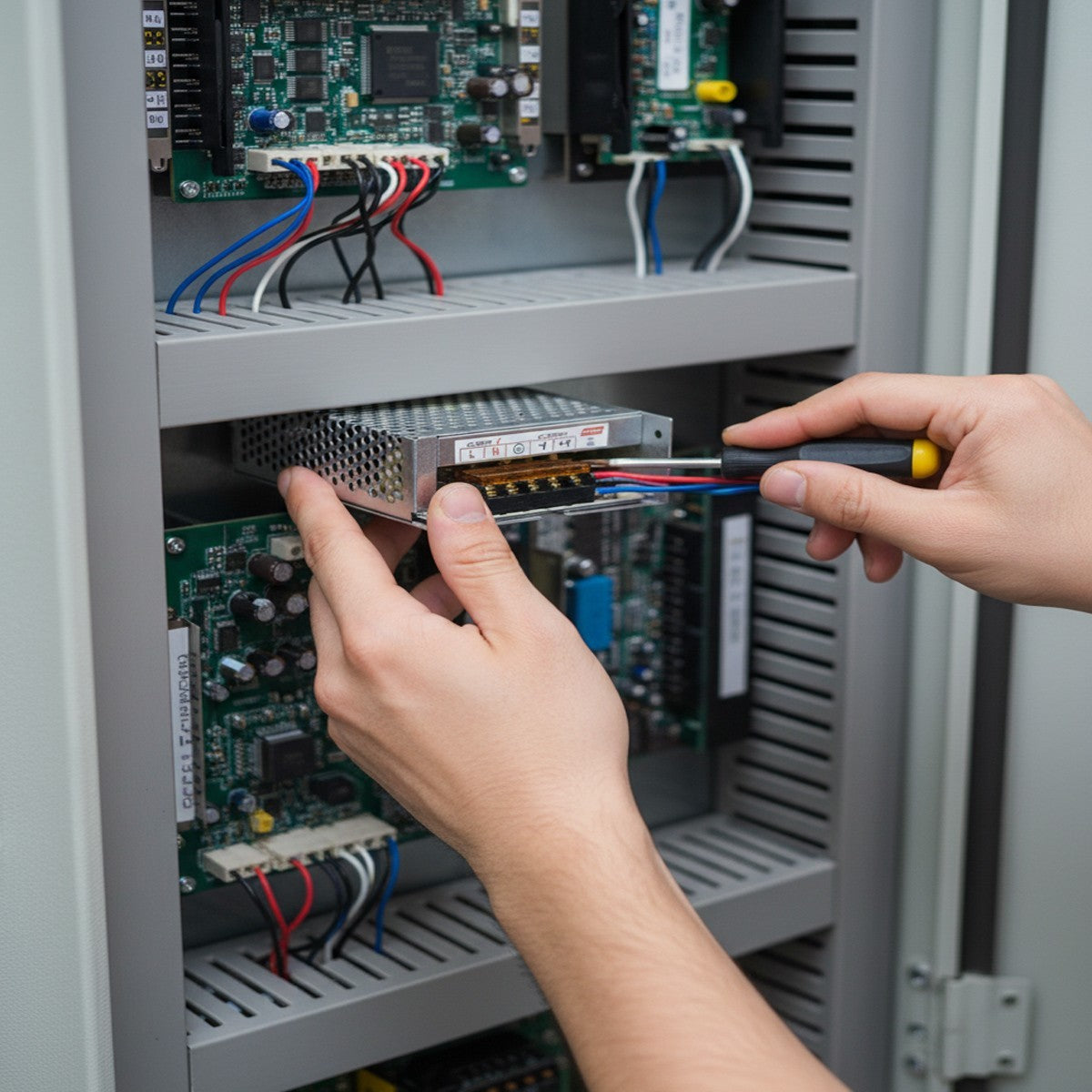 ALIMENTATION STABILISÉE 12V 10A CAMÉRAS AC/DC AVEC PROTECTIONS INTÉGRÉES