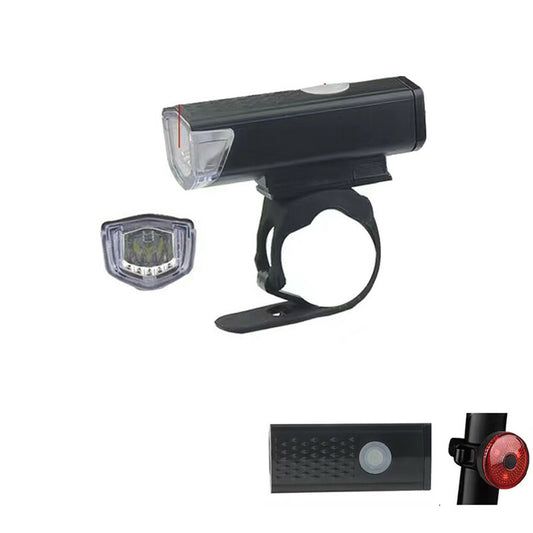 ÉCLAIRAGE AVANT ET ARRIÈRE LED RECHARGEABLE USB TROTTINETTE VÉLO TE-B0434