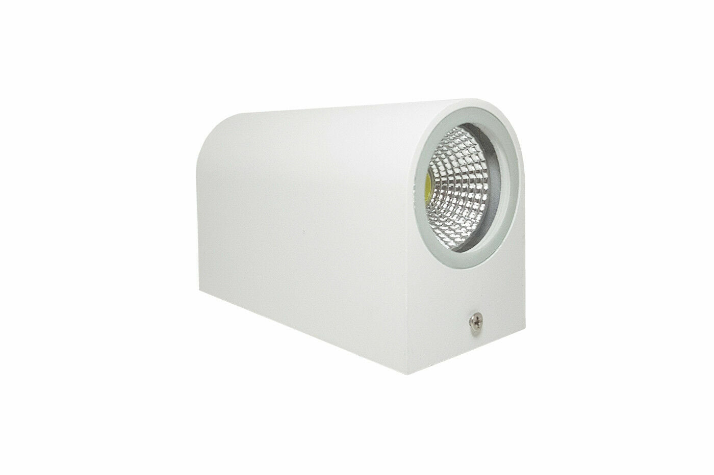APPLIQUE LED 10W BLANCHE LAMPE DOUBLE LUMIÈRE CHAUDE MURALE UN DOWN SPOT EXTÉRIEUR