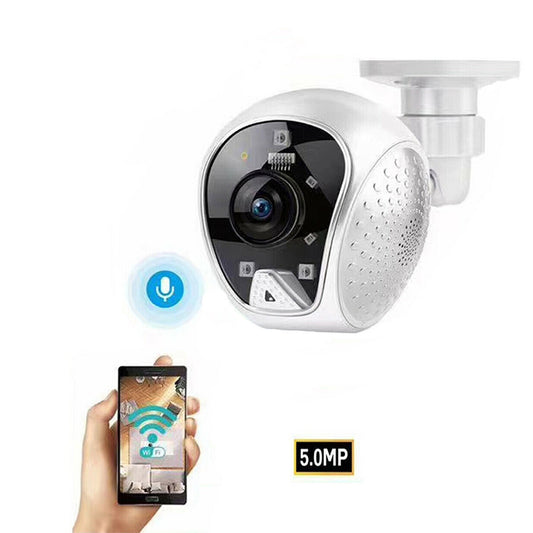CAMÉRA WIFI 5MP H265 CONTRÔLE À DISTANCE ALARME VOCALE VISION NOCTURNE E-S23