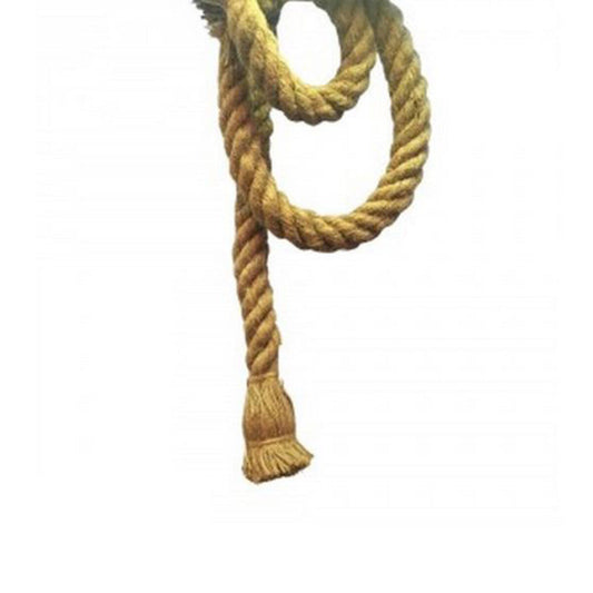 PORTA LAMPADA LAMPADARIO SOSPENSIONE PENDENTE SOFFITTO CORDA E27 NODO VINTAGE