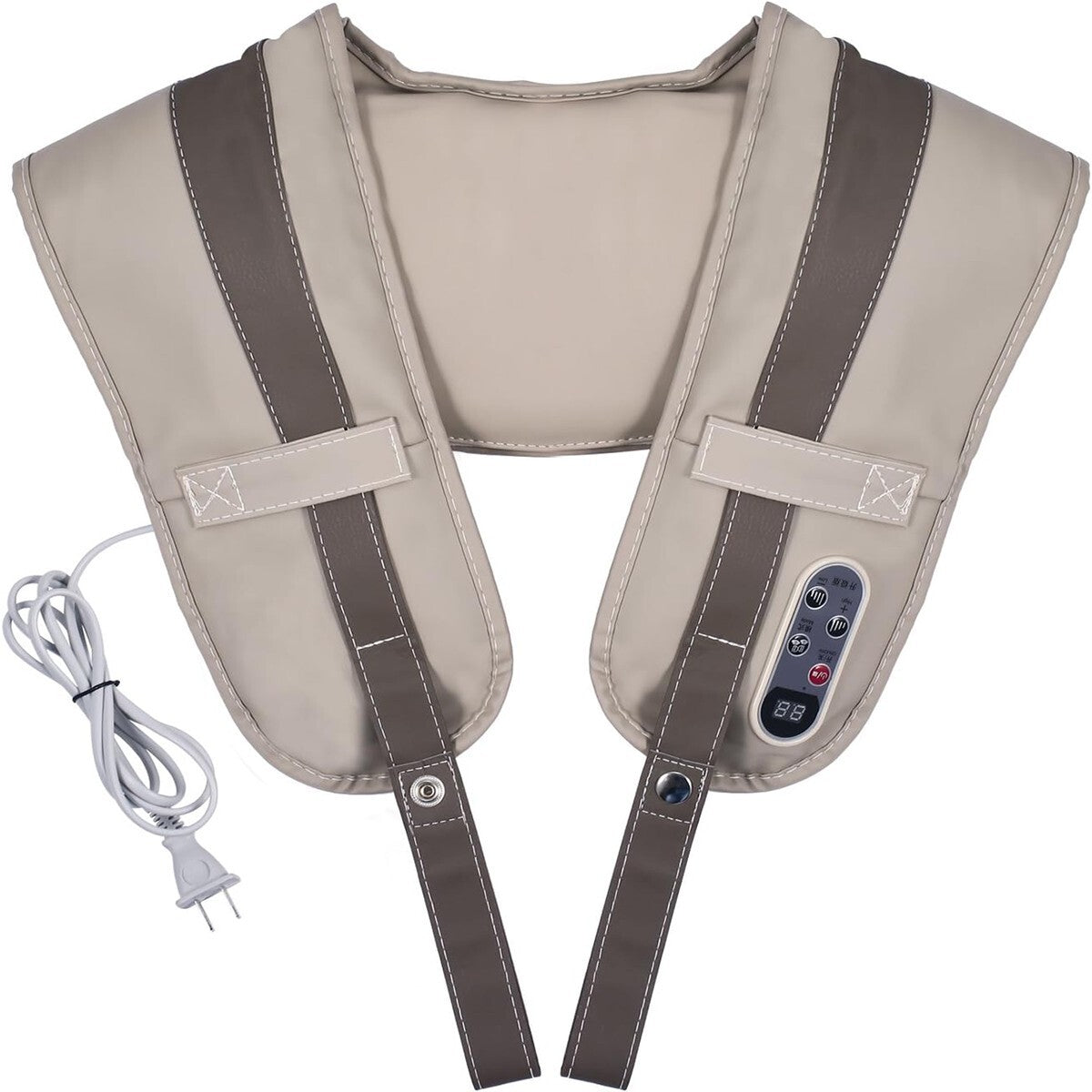 MASSEUR SHIATSU NUQUE JAMBES FESSES DOS CHAUFFANT THERMIQUE