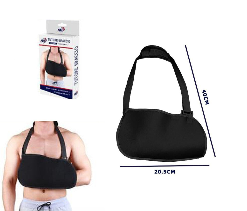FASCIA TUTORE REGGIBRACCIO BRACCIO SPALLA INFORTUNI TRAUMI CONTUSIONI DOLORI*
