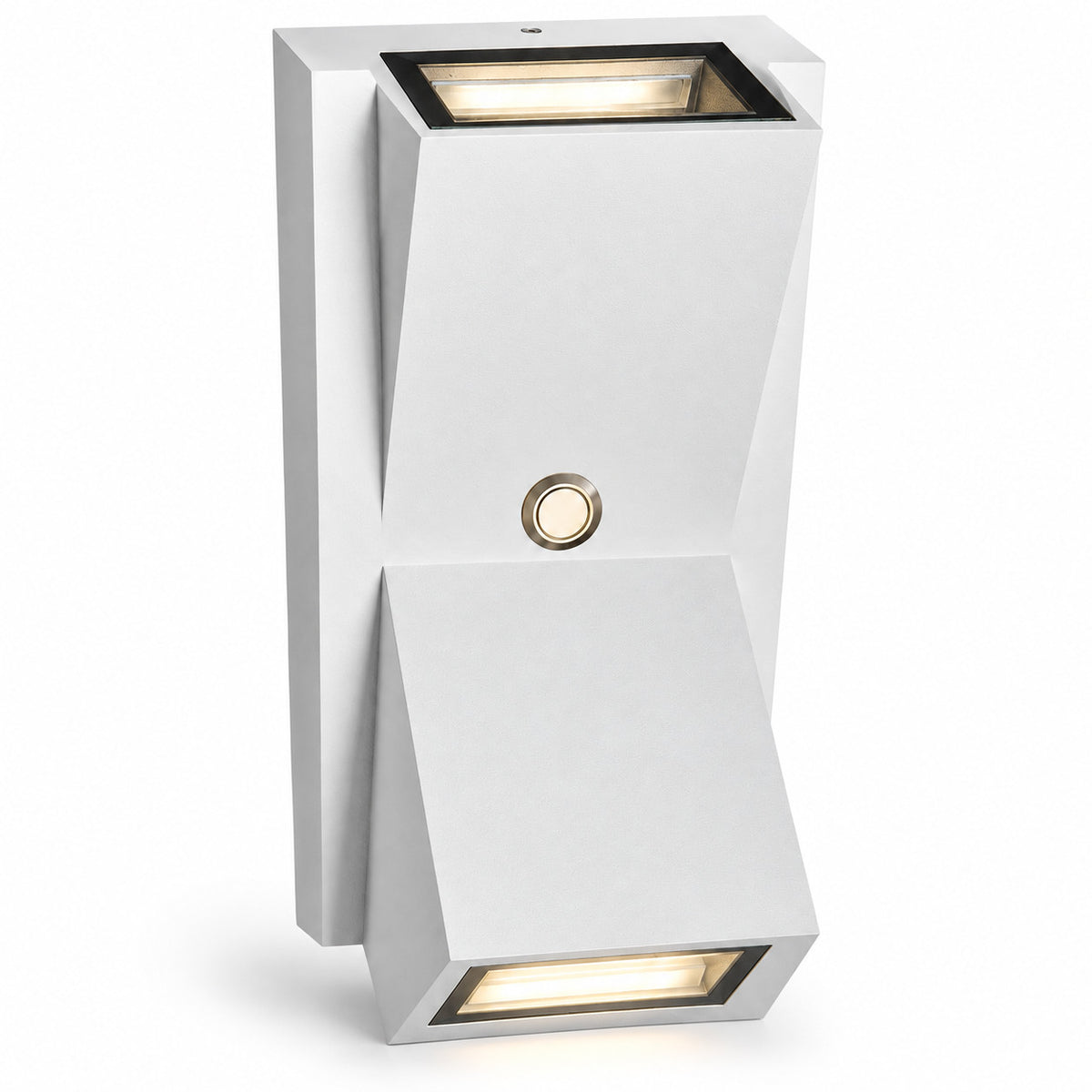 APPLIQUE LED 10W ESTERNO LAMPADA PARETE BIANCA IP65 3000K 4000K 6000K ET-31697