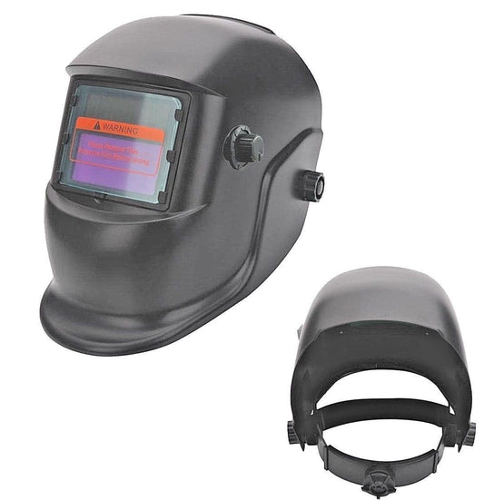 VISIERA PER SALDATURA CASCO PER FABBRO PROTEZIONE A CRISTALLI LIQUIDI LAVORO