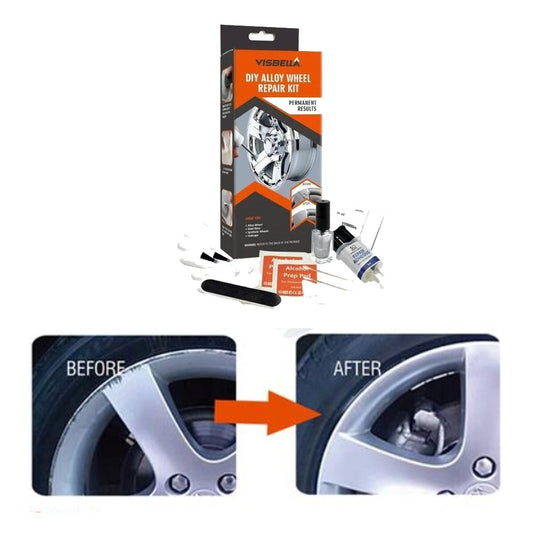 KIT DE RÉPARATION RÉPARE RÉCUPÈRE JANTES EN ALLIAGE VOITURE SUV MOTO JANTES RAYÉES