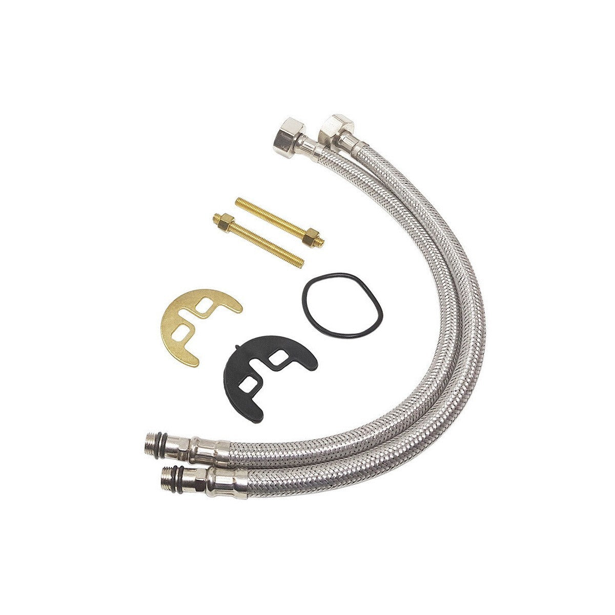 ROBINET MITIGEUR CHROMÉ MAISON SALLE DE BAIN LAVABO ÉVIER KIT DE MONTAGE JH-8061