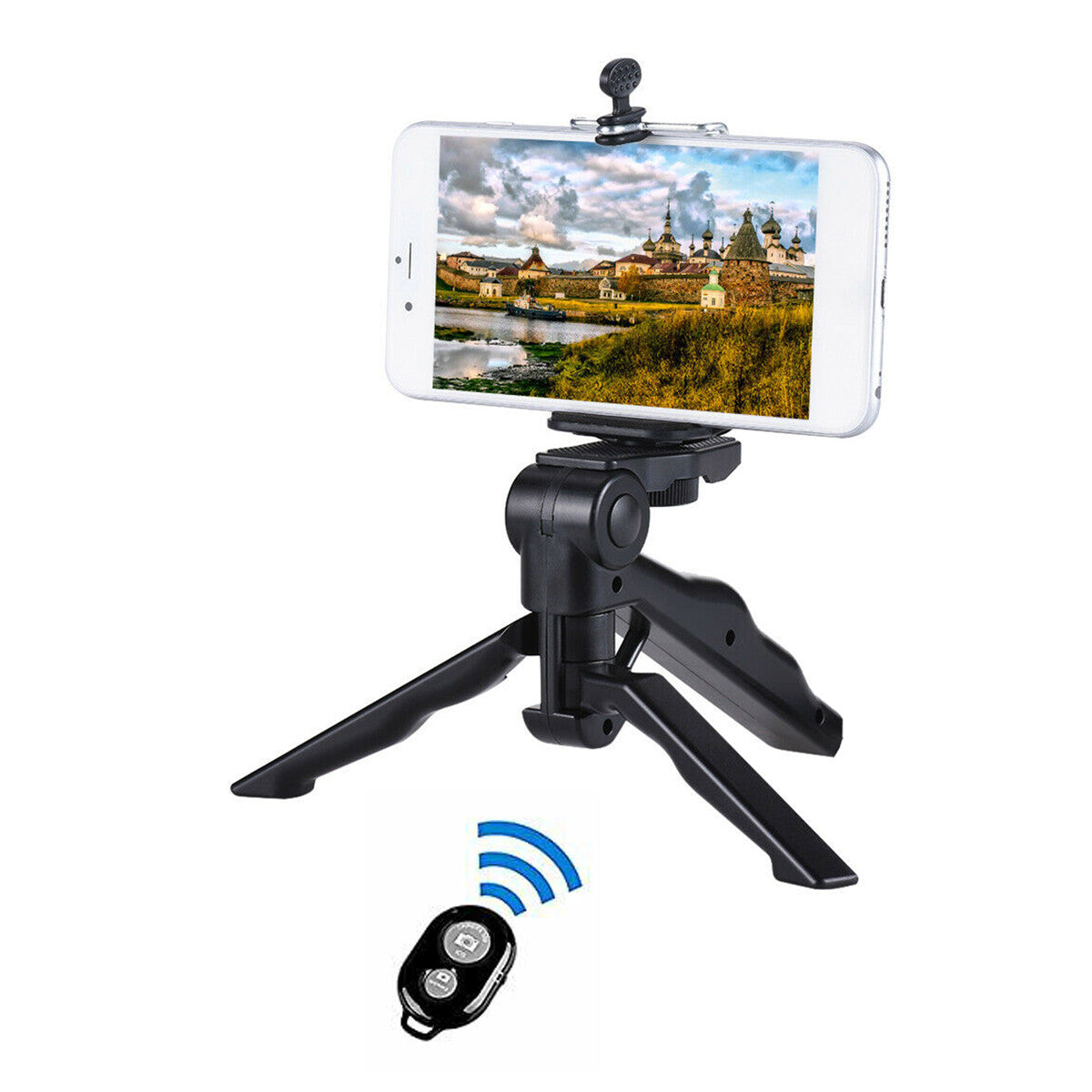 SUPPORT smartphone STABILISATEUR TRÉPIED smartphone TÉLÉCOMMANDE BLUETOOTH