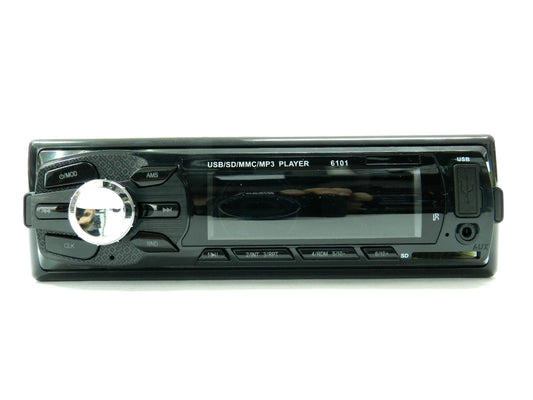 AUTORADIO STÉRÉO VOITURE ÉCRAN LCD RADIO TÉLÉCOMMANDE LOGEMENT CARTE SD MMC USB AUX MP3 K6101