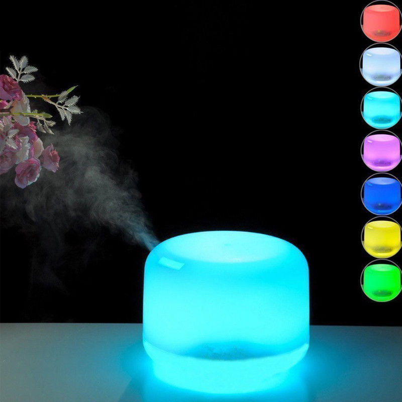DIFFUSEUR PARFUM HUMIDIFICATEUR D'AMBIANCE LED RGB AROMATHÉRAPIE CHROMOTHÉRAPIE BENIC