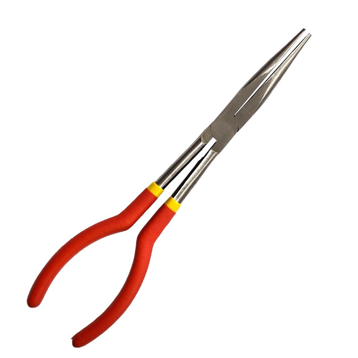 PINCE EXTRA-LONGUE 11" À BECS LONGS DROITS POUR MÉCANICIENS SOUPAPES RESSORTS