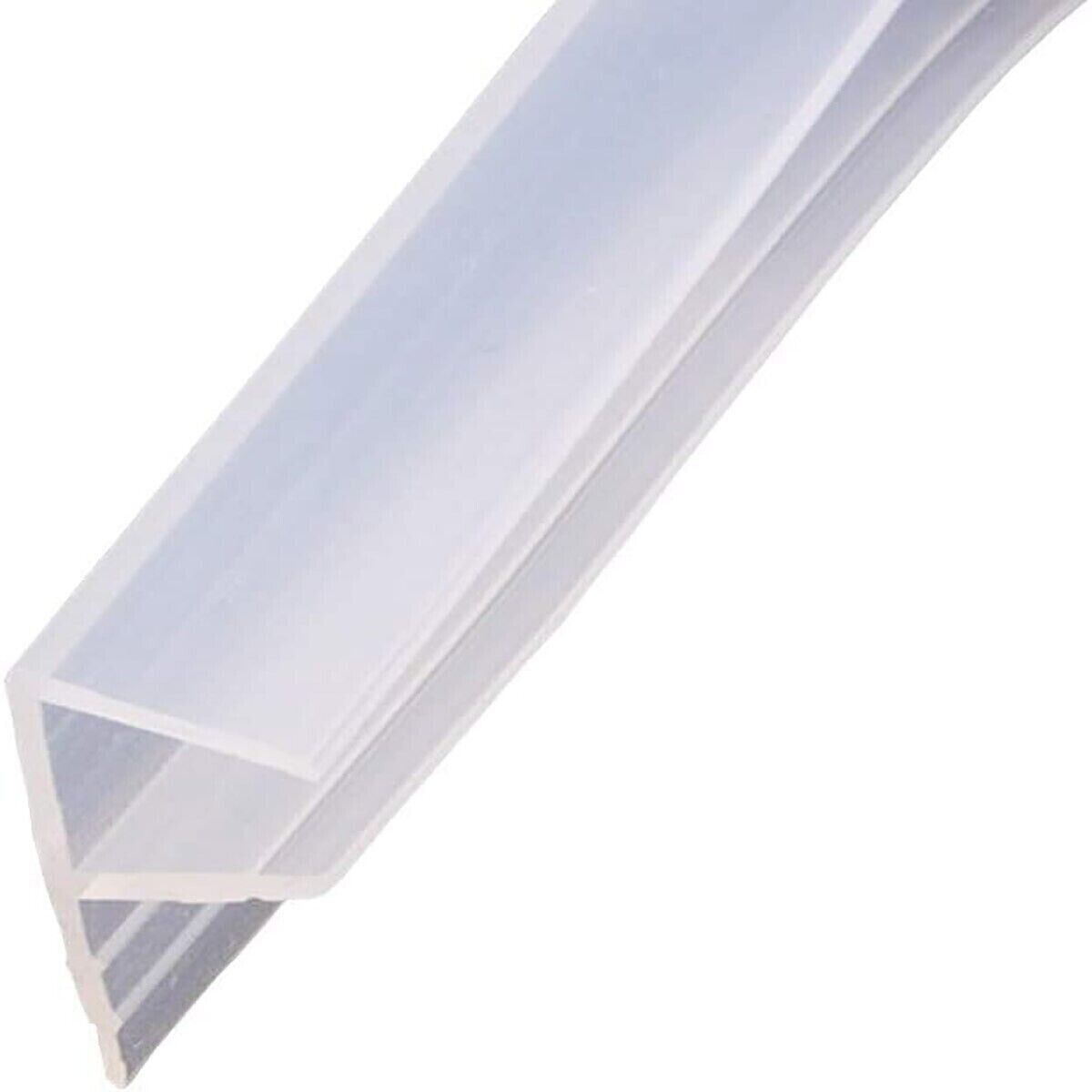 GUARNIZIONE BOX DOCCIA PROFILO F RICAMBIO SILICONE TRASPARENTE 6MM 2MT 74234