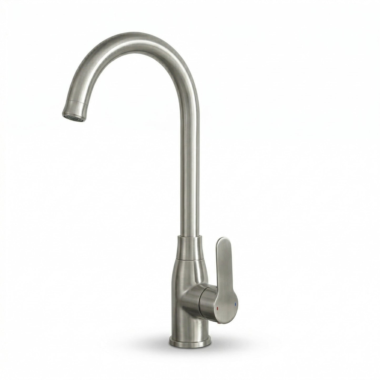 RUBINETTO MISCELATORE CUCINA MONOCOMANDO LAVANDINO CROMATO COLLO ALTO S9002