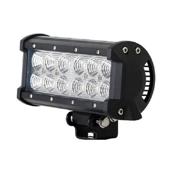 FARO LAMPADA SUPPLEMENTARE PROFONDITA AUTO FUORISTRADA 12V 12 LED 36W 6000K IP68