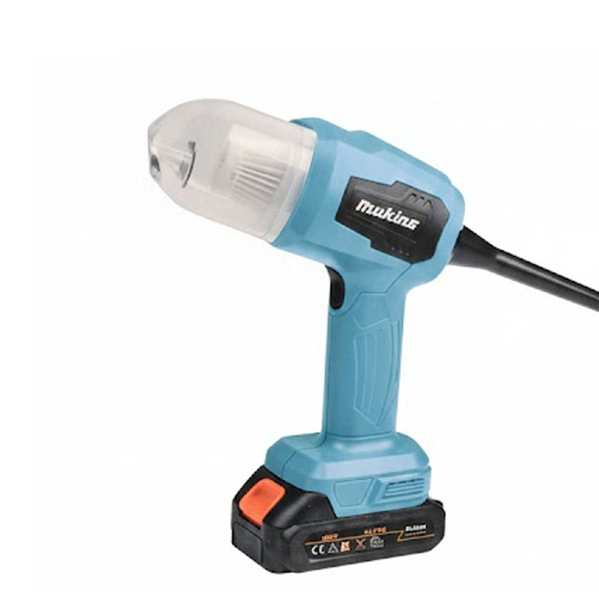 ASPIRAPOLVERE PORTATILE AUTO A BATTERIA 48VF RICARICABILE CON ACCESSORI