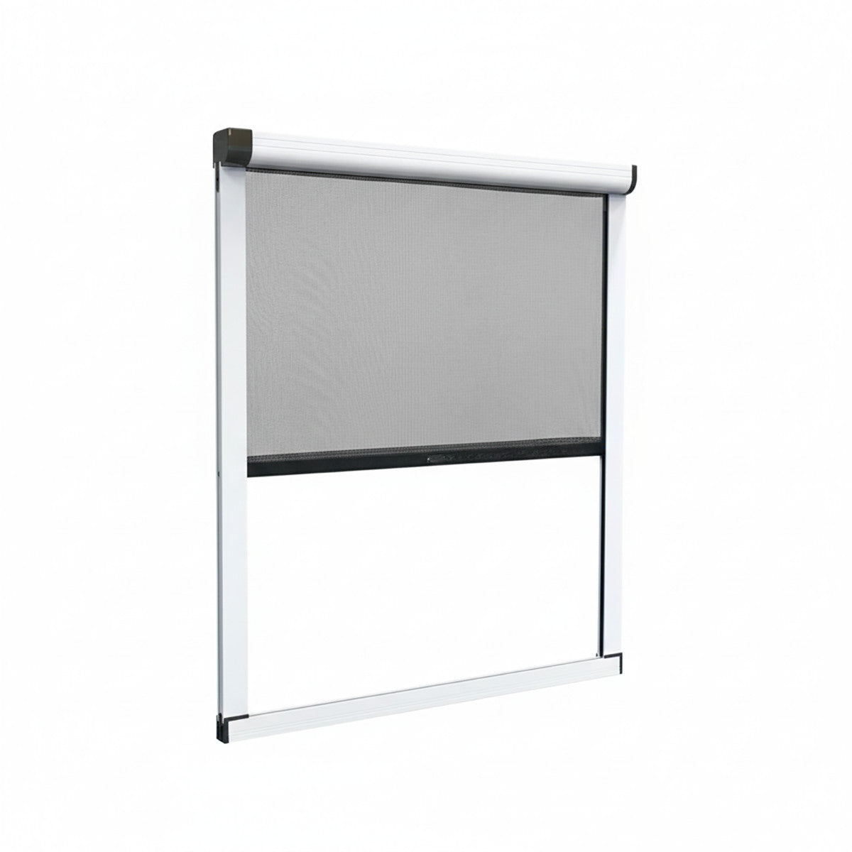ZANZARIERA A RULLO 80X170CM VERTICALE ALLUMINIO PER FINESTRA 08323