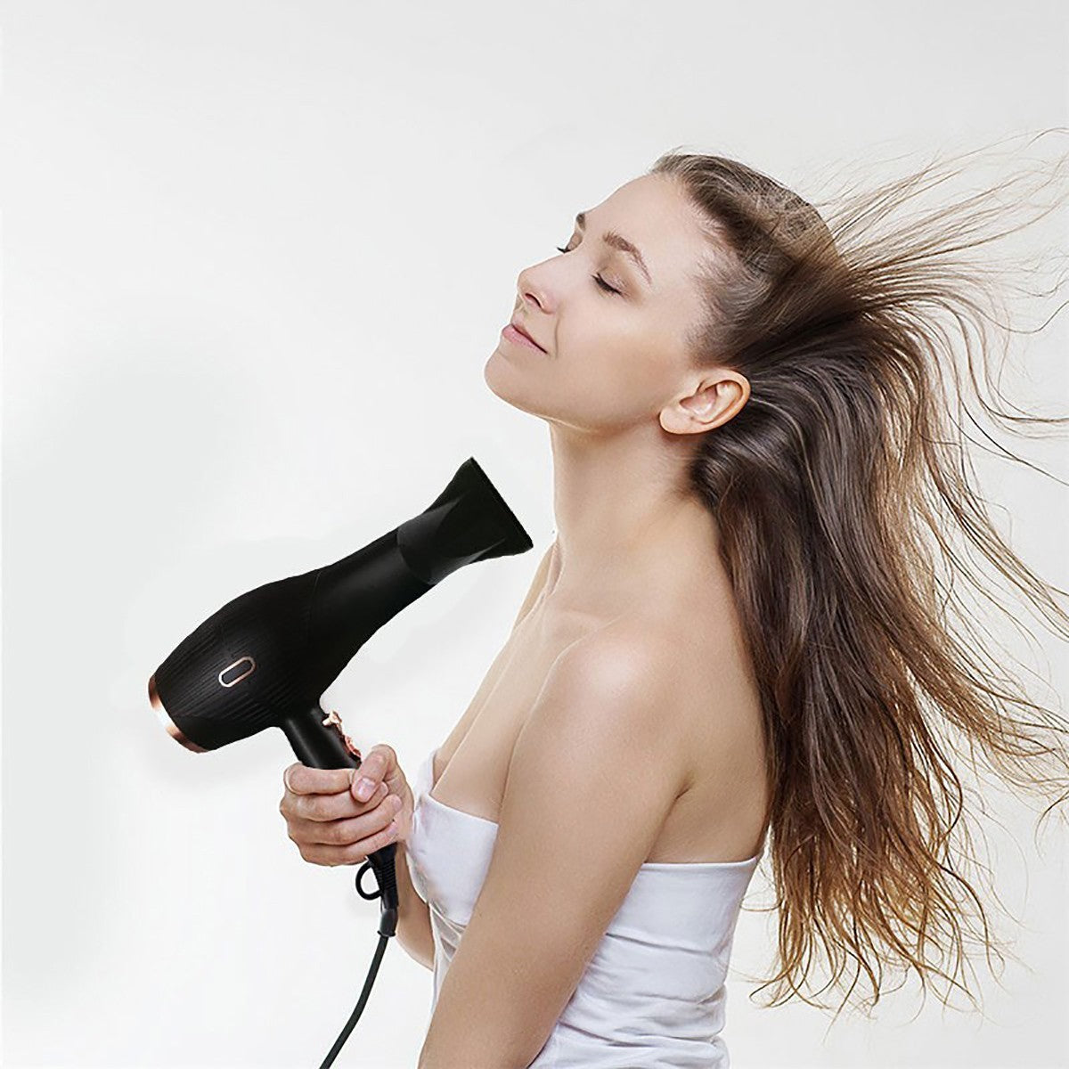 ASCIUGACAPELLI PHON PROFESSIONALE 5000W BECCUCCIO CAPELLI ARIA CALDA FREDDA 3300