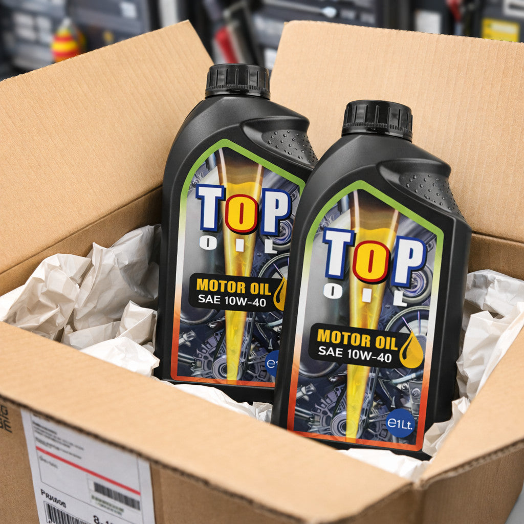 2 BOTTIGLIE OLIO MOTORE 10W40 SEMI SINTETICO 1L  AUTO MOTO SAE 10W-40 API A3/B4