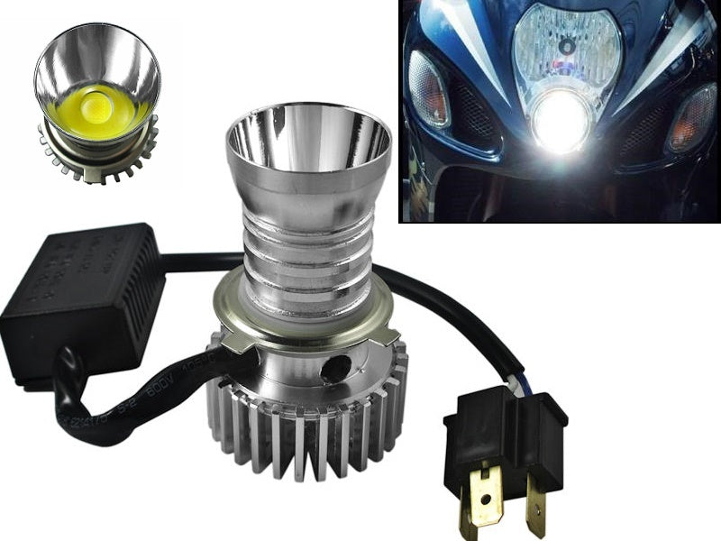 KIT PER MOTO LAMPADA LED MOTOCICLETTA FARO XENON LUCE BIANCA 8000K 20 W ZY1962