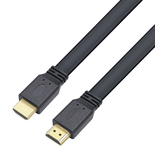 CÂBLE PLAT HDMI 1.4V 24K 10.2 GBPS FIN HDTV PS5 PS4 XBOX 3MT LD-00729