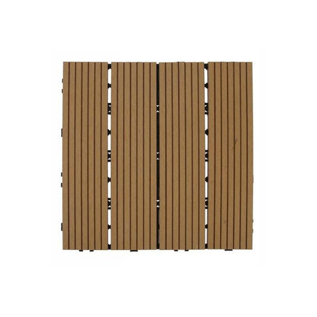 PIASTRELLA GIARDINO ESTERNO EFFETTO LEGNO PAVIMENTO ANTISCIVOLO INCASTRO 73556