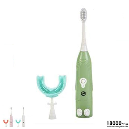 BROSSE À DENTS ÉLECTRIQUE ENFANTS IPX6 NETTOYAGE SOIN DENTAIRE VIBRATION 18000MIN