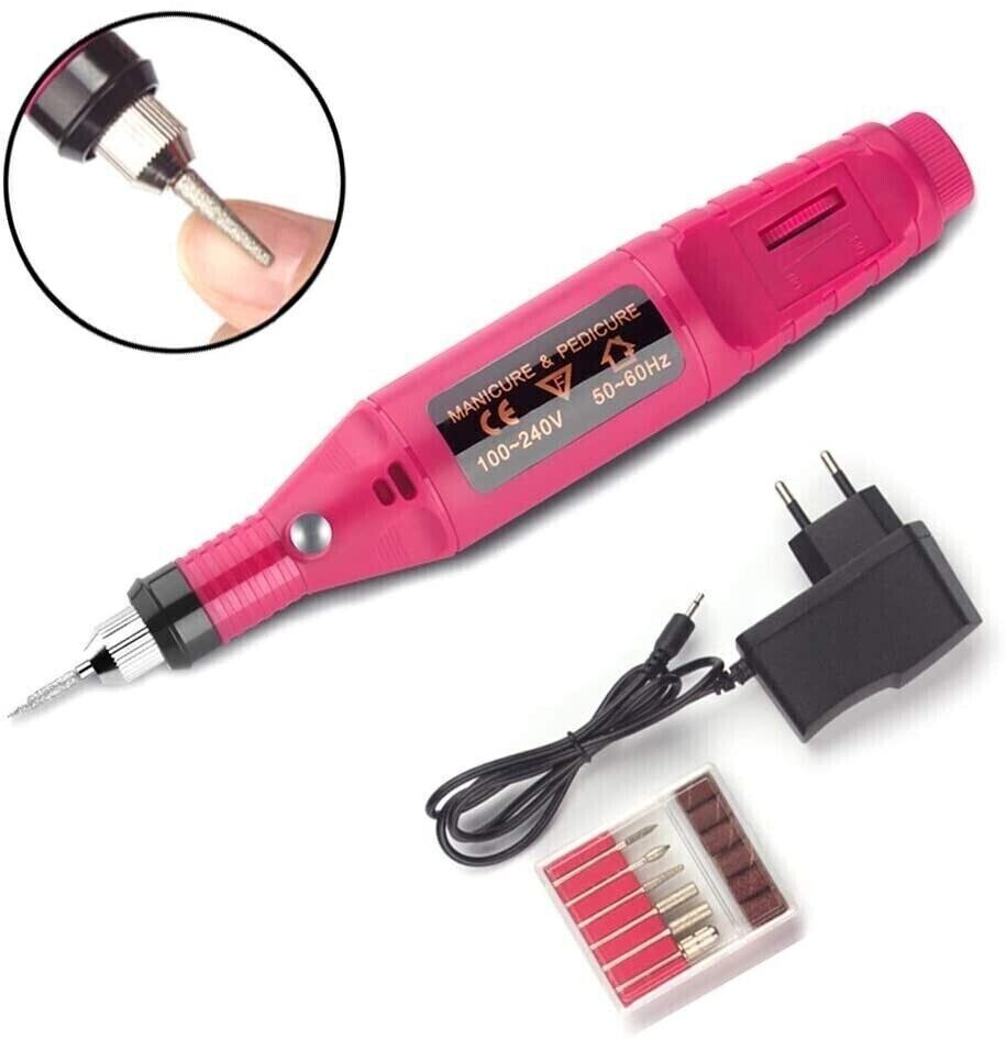FRAISEUSE ONGLE GEL RÉGLABLE MANUCURE MAINS PIEDS VITESSE
