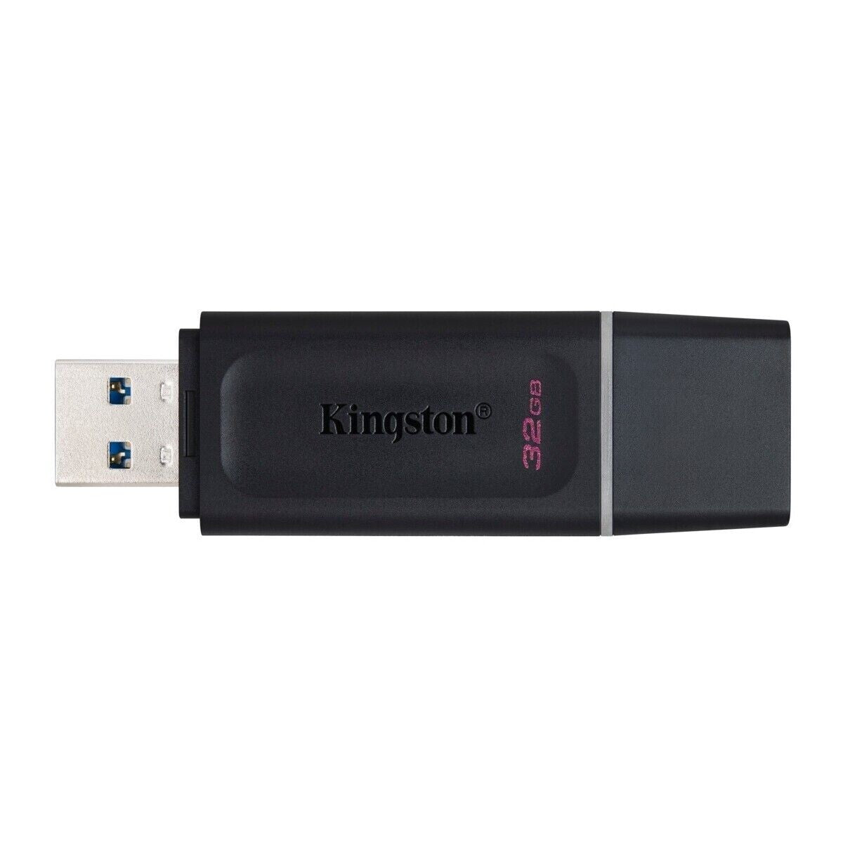 KINGSTON PENDRIVE 32 G B EXODIA ORIGINALE PENNA MEMORIA USB 3.2 CHIAVETTA USB NERO