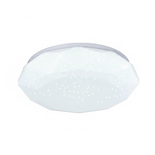 PLAFONIERA LED 60W 3000K 4000K 6500K LUCE REGOLABILE STILE DIAMANTE 31600