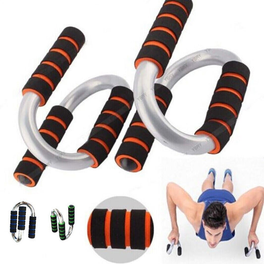 POIGNÉES POMPES PECTORAUX ÉPAULES BARRES MUSCULATION BRAS
