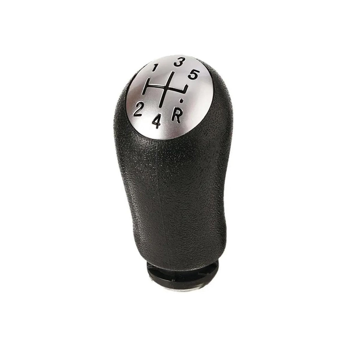 POMELLO CAMBIO UNIVERSALE AUTO 5 MARCE IN PELLE SINTETICA RICAMBIO NERO CTC-005