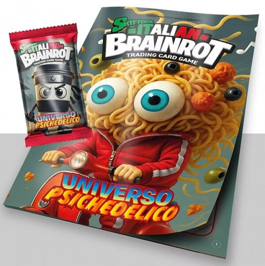 SKIFIDOL ITALIAN BRAINROT PSICHEDELICO ALBUM RACCOGLITORE 1 BUSTINA 7 CARTE