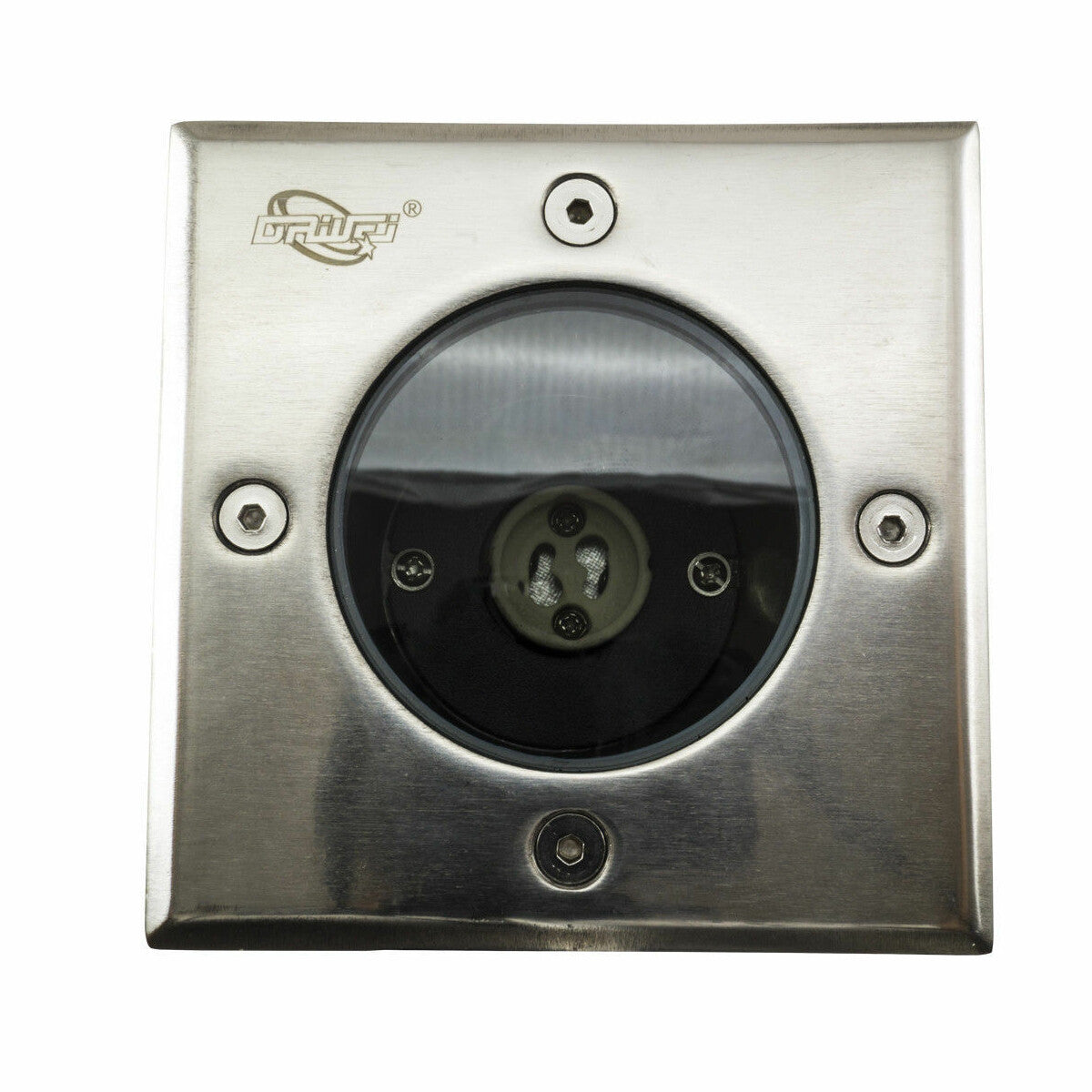 PROJECTEUR ENCASTRABLE DE SOL GU10 CARRÉ LAMPE PROJECTEUR JALONNEMENT EXTÉRIEUR